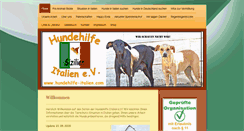 Desktop Screenshot of hundehilfe-italien.com